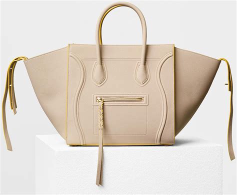 cream celine phantom bag|Celine large phantom luggage tote.